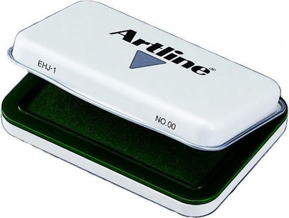 Artline stamp pad (Medium  Green  Pack of 5)